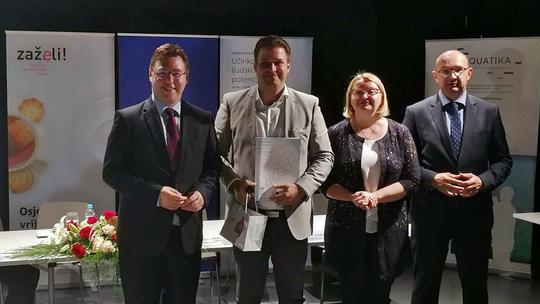 Gradonačelnik Mandarić i ministar Pavić potpisali su ugovor o dodjeli EU novca za projekt "Svi ZAjedno"