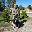 Pierpaolo Faggi sa psom pređe 30-ak kilometara dnevno