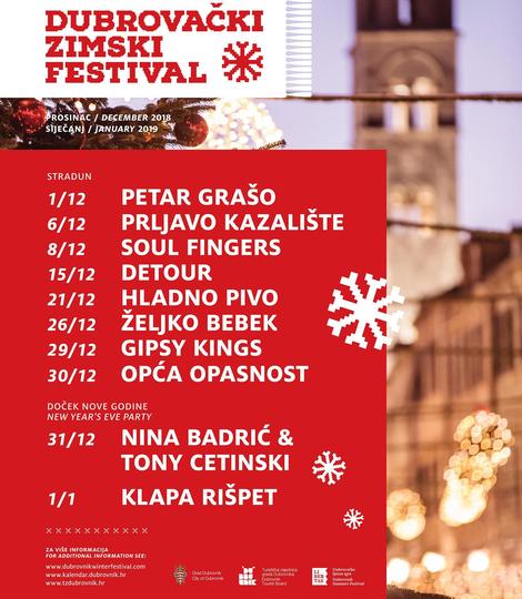 Počinje Dubrovački zimski festival