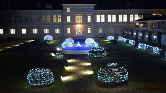 Božićna čarolija s 300.000 lampica u stoljetnom perivoju