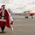 Djed Božićnjak u Osijek stigao zrakoplovom '17