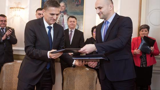 Ministar Marić potpisao Diobni ugovor za nekretninu u Županijskoj ulici