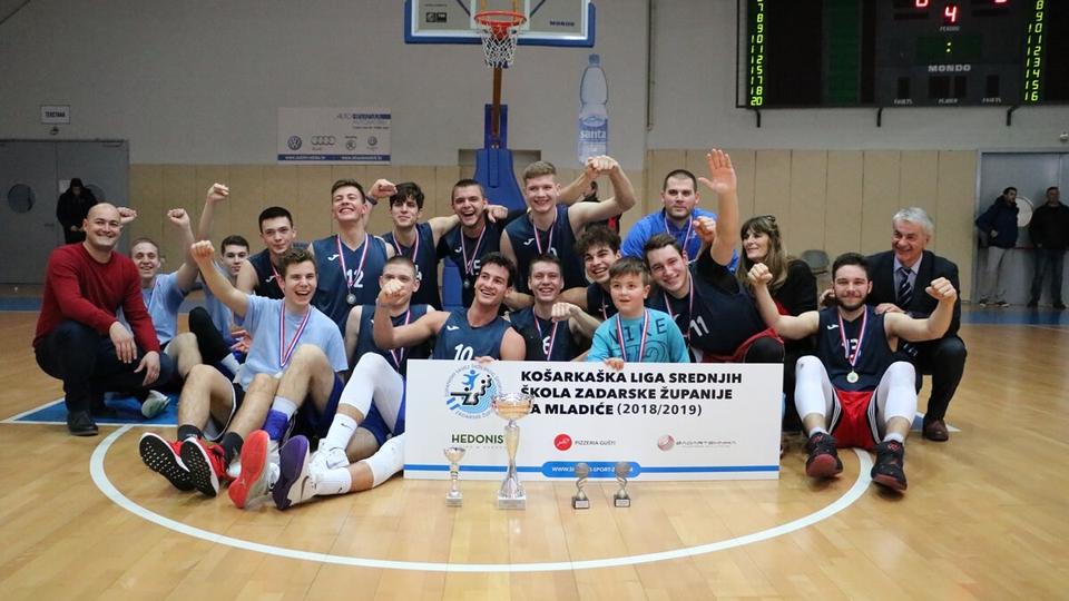 U finalu su slavili košarkaši Gimnazije Vladimira Nazora