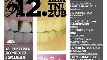 Velik interes za predstave 12. Zlatnog zuba, festivala komedije i smijeha