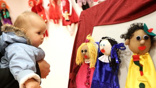 Šibenik: Umjetnica Jagoda Sablić izložila svoje lutke povodom Svjetskog dana lutkarstva
