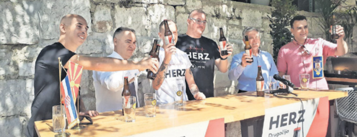 Prvo šibensko-makedonsko pivo “Hertz” s plemenitom misijom