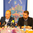 Gradonačelnik Mišel Jakšić i pročelnik Tomislav Golubić. Čelni čovjek Koprivnice naglašava kako su financije Grada stabilne te da iduće godine neće doći do povećanja poreza na dohodak