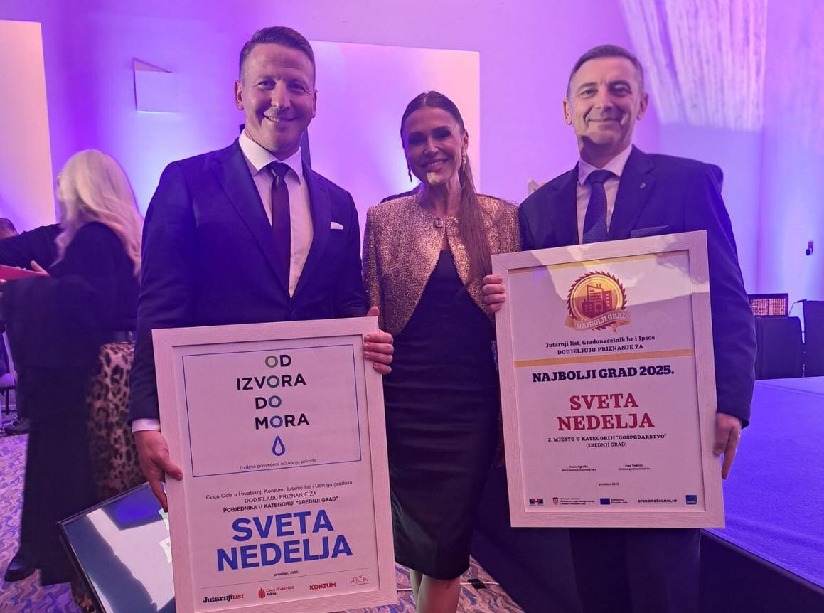 Sveta Nedelja među najboljim hrvatskim gradovima