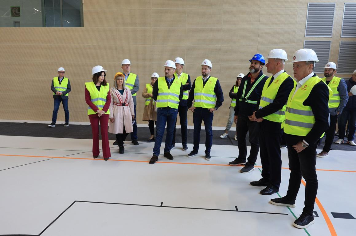 Pri kraju gradnja nove zgradeI. gimnazije Osijek