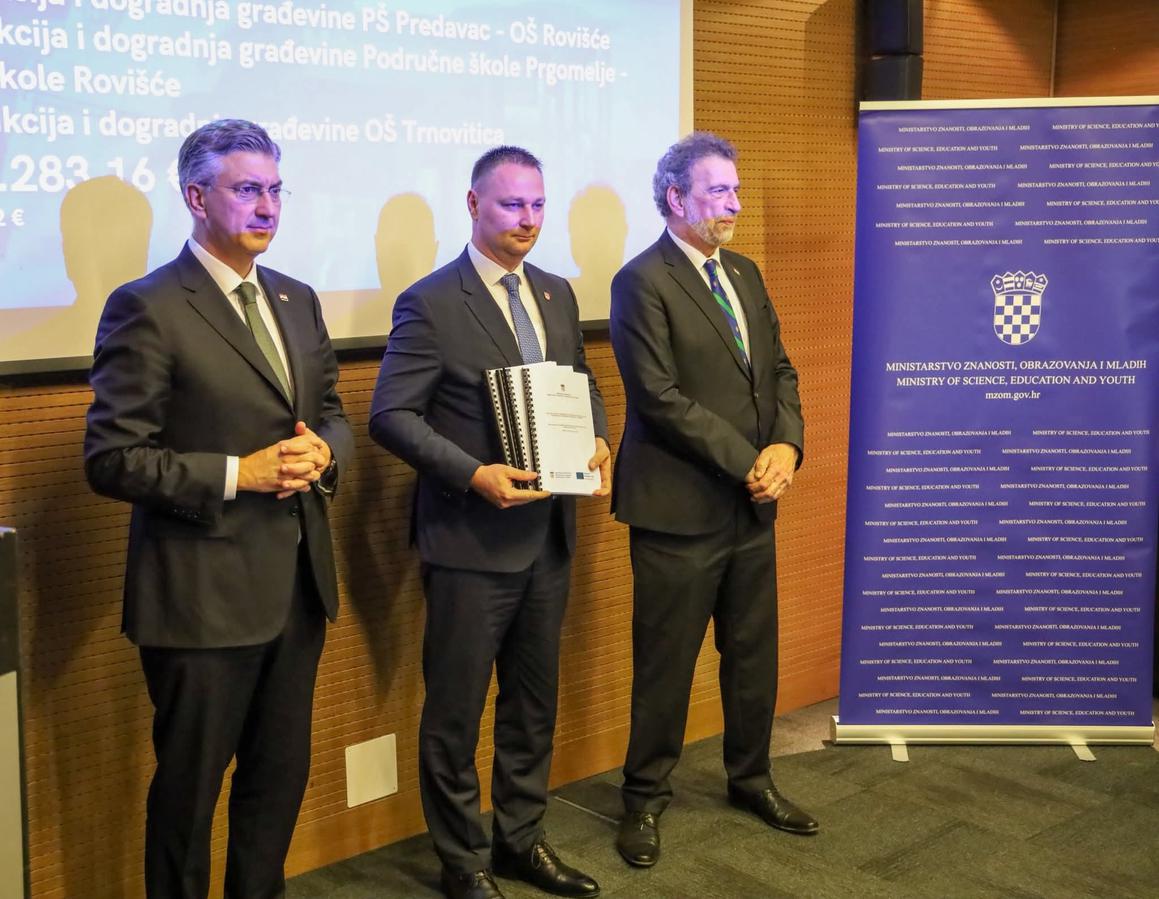 Više od 24 milijuna eura za obnovu i gradnju škola u županiji