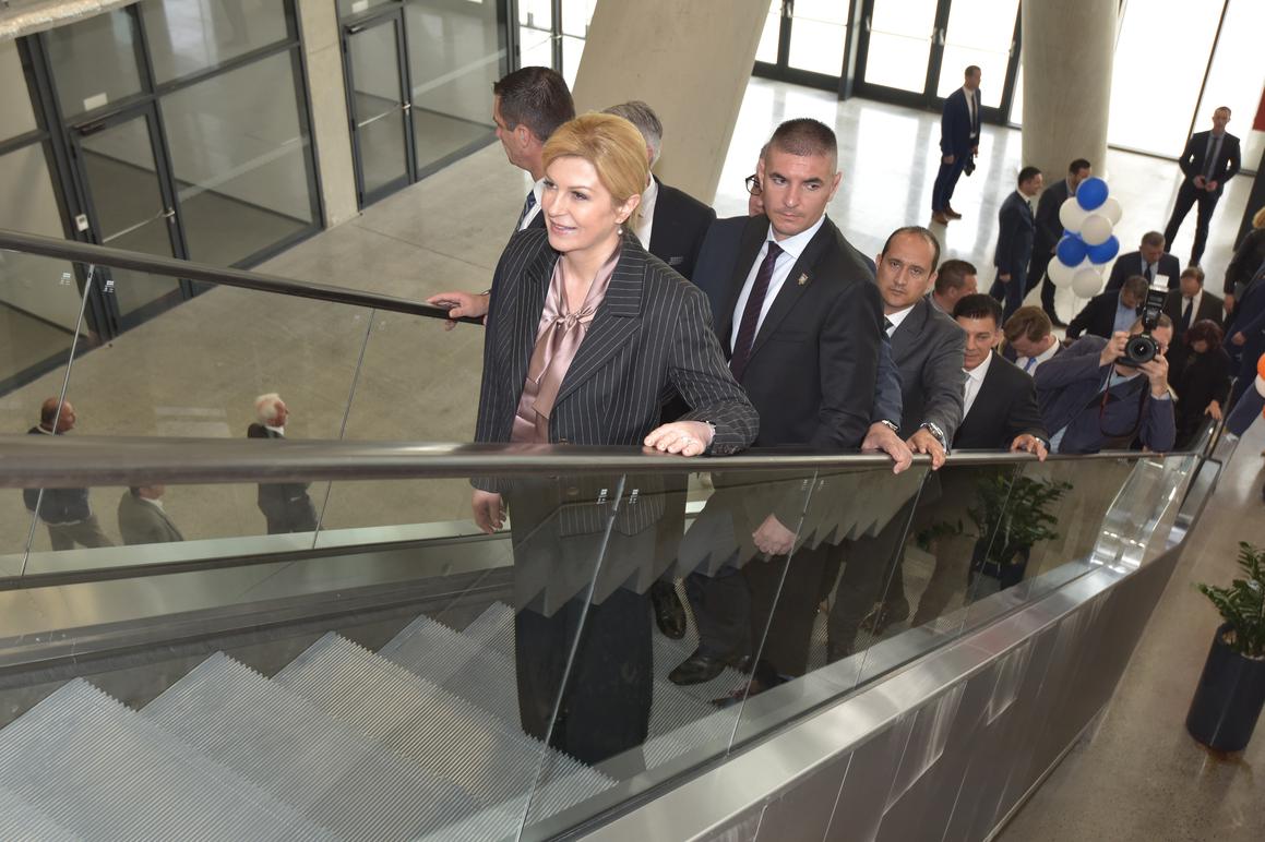 Uz nazočnost predsjednice Grabar-Kitarović otvorena nova zgrada putničkog terminala
