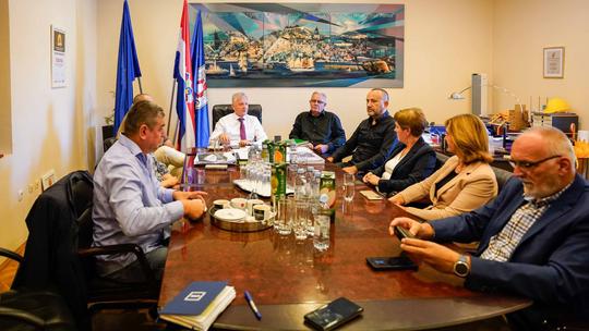 Sastanak u uredu gradonačelnika Grada Šibenika
