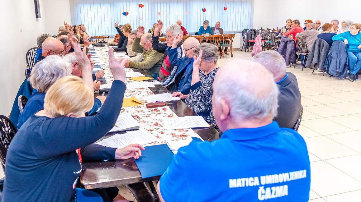 Matica umirovljenika Čazma ima 300 novih članova