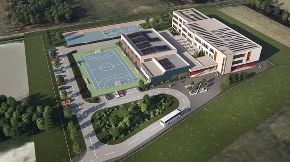 Počinje gradnja škole u Dugom Selu, imat će 25 učionica, 18 kabineta i dvije dvorane, a stajat će 21,8 milijuna eura