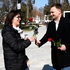 Župan Marko Marušić damama podijelio ruže