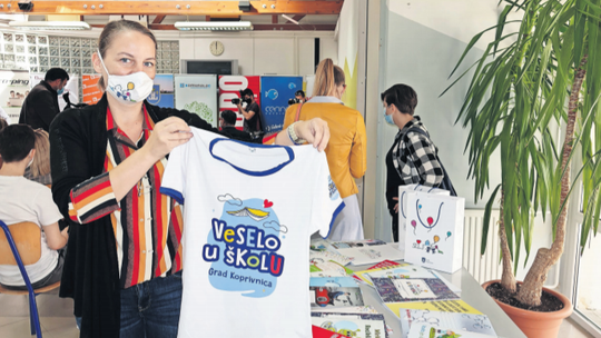 Projekt Veselo u školu predstavljen je prošli tjedan u Koprivnici, a riječ je o akciji Grada i partnera