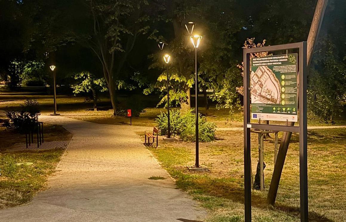 Dovršava se obnova Lenija, niče i nova biciklističko-pješačka staza