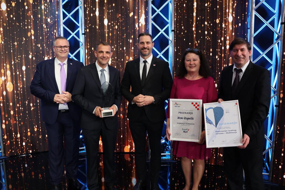Međimurju dodijeljena povijesnaprva nagrada za održivi turizam