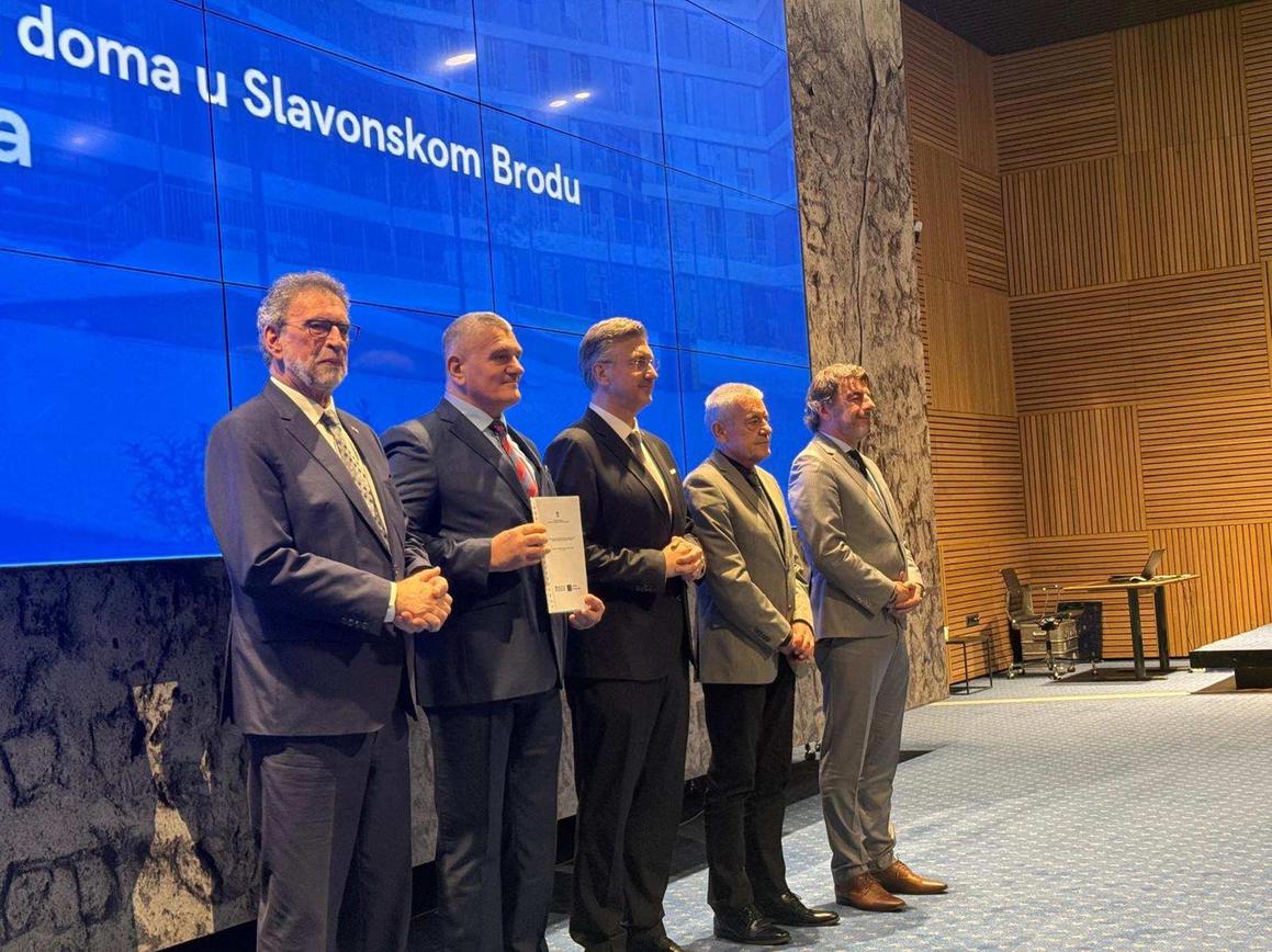 Novi studentski dom gradi se u Slavonskom Brodu uz potporu Vlade