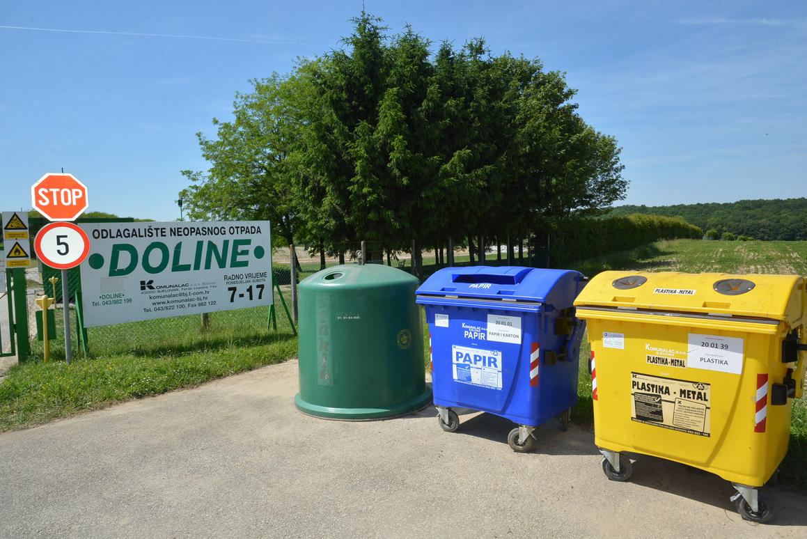 Na prostoru odlagališta otpada Doline do kraja godine otvara se novo reciklažno dvorište