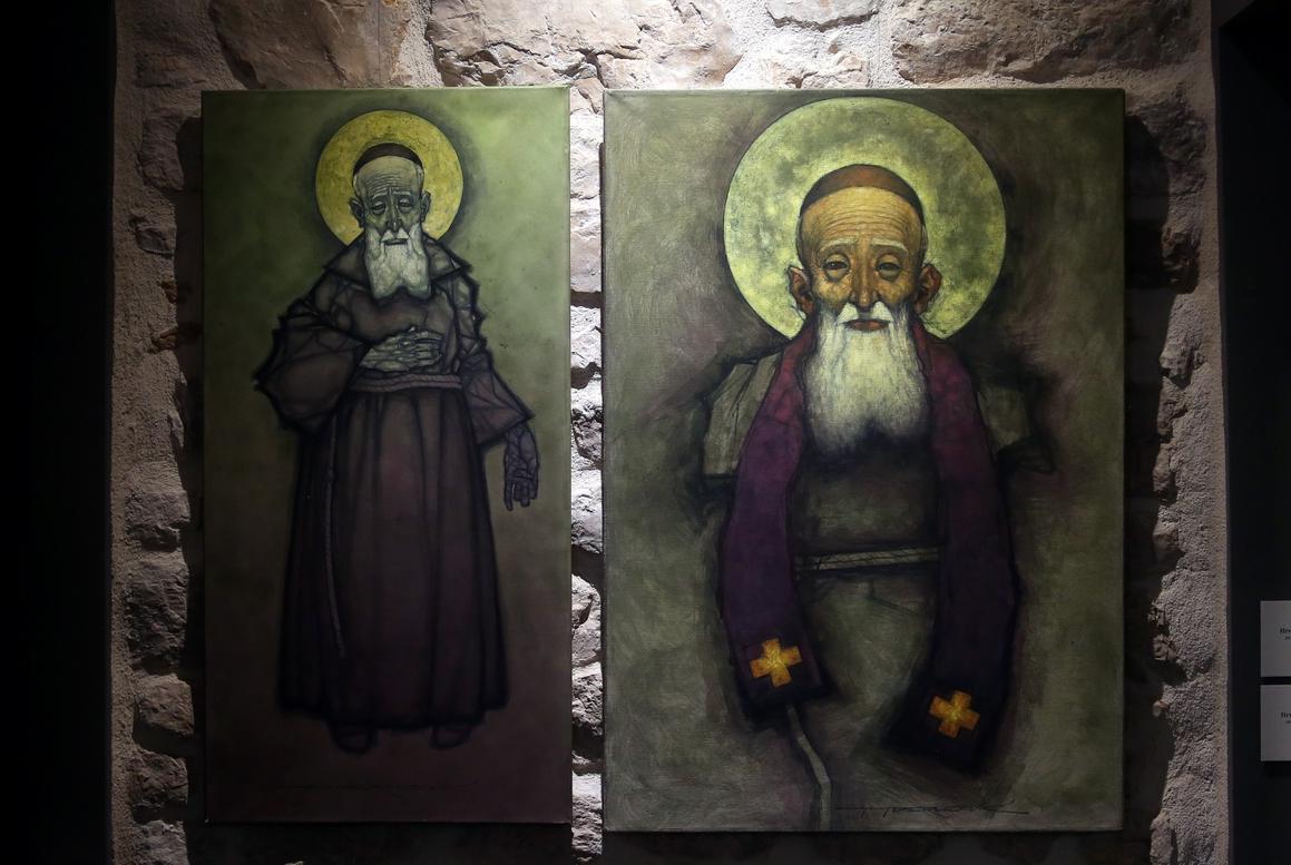 U samostanu postavljena izložba "Hrvatski sveci i blaženici"