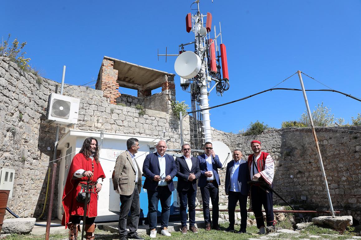 Repetitor će maknuti s tvrđave Klis, ali signal će ostati jednako snažan