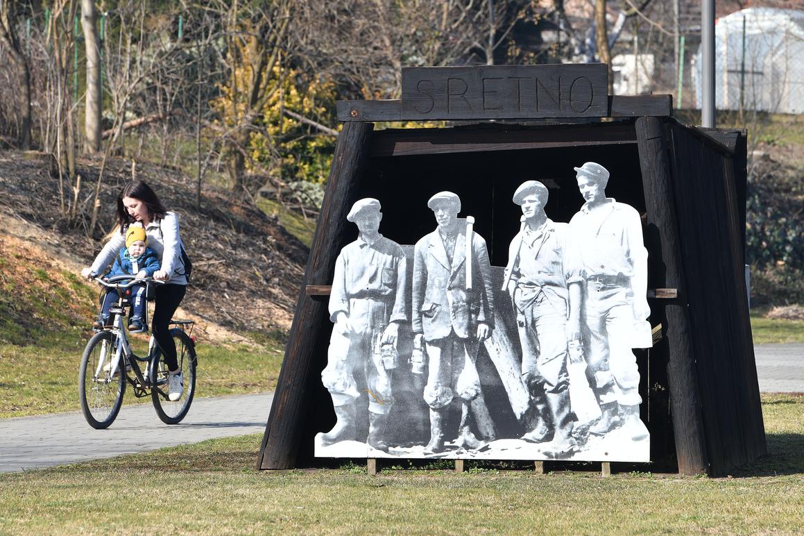 Posveta teškom radu i hrabrosti rudara