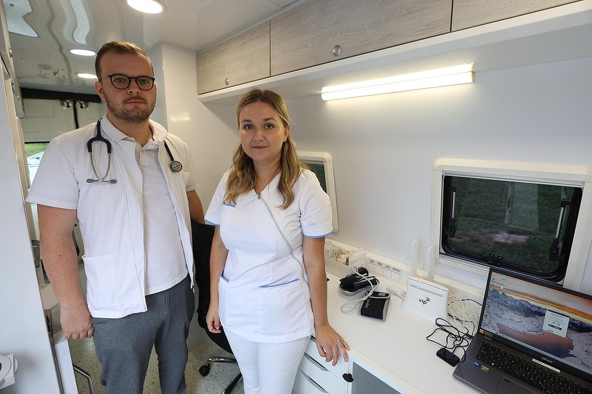 Više se ne moramo brinuti kako do doktora, on sad dolazi k nama