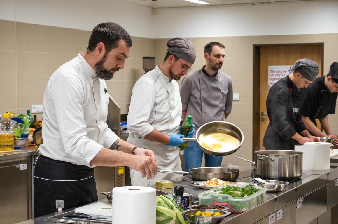 Chef Skoko upoznao učenike sa zanemarenim ribljim vrstama