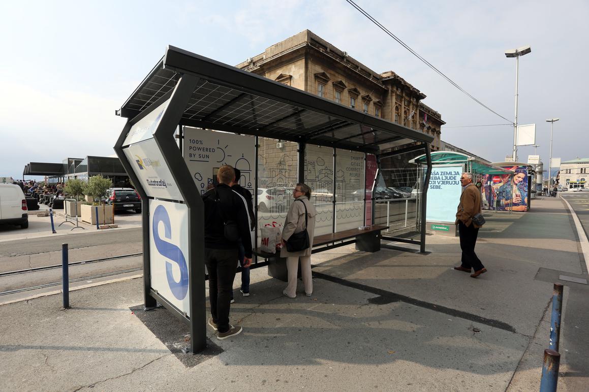Dobili prve pametne autobusne stanice u Hrvatskoj