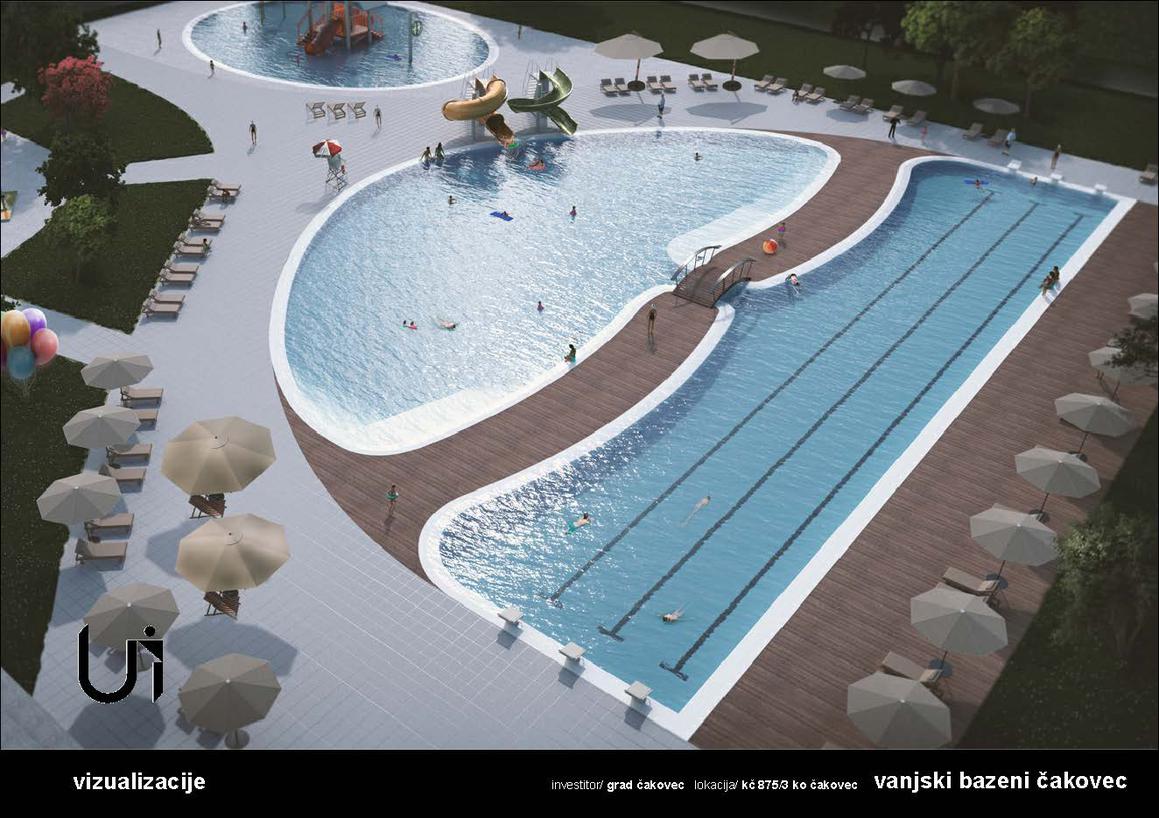 Predstavljeno idejno rješenje otvorenih bazena u Čakovcu
