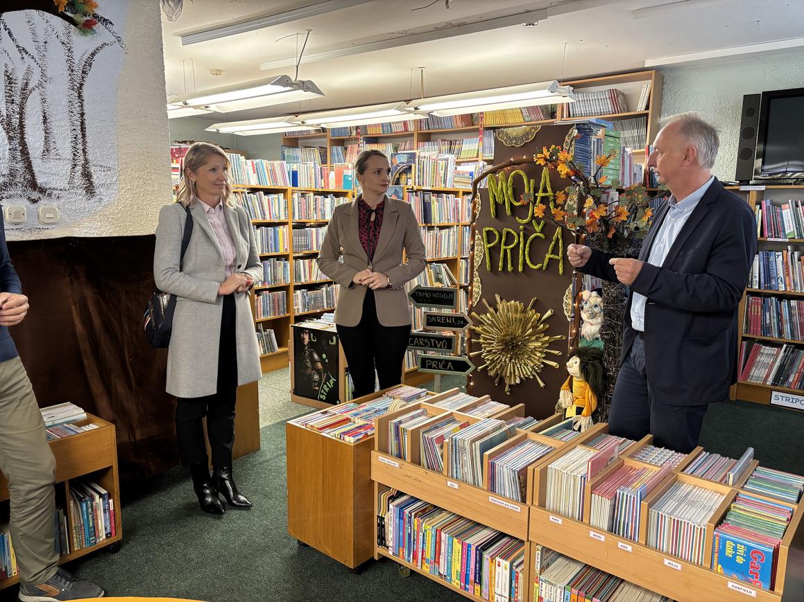 "Završetkom ove obnove dobit ćemo modernu i pristupačnu knjižnicu"