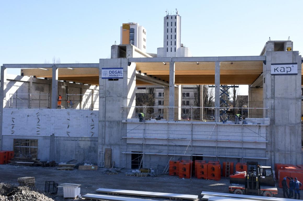 Nastavlja se izgradnja Sportske dvorane "Zeleni brijeg" u Sisku