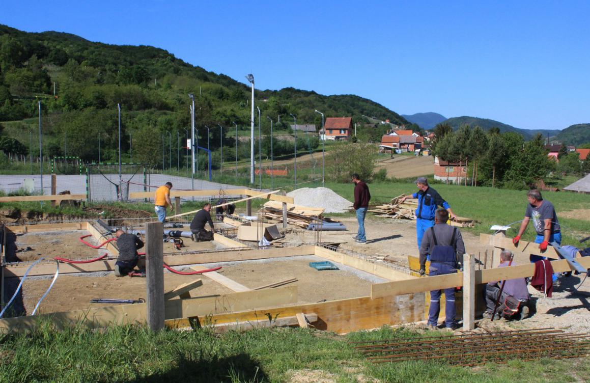 Počela gradnja društvenog doma u Lepoglavskoj Vesi