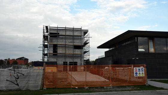 Slavonski Brod: Gradnja istočne tribine Stadiona kraj Save