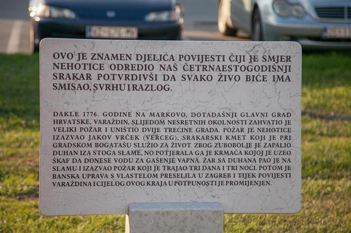 Spomenik kmetu koji je 1776. zapalio Varaždin posvađao HDZ i HNS
