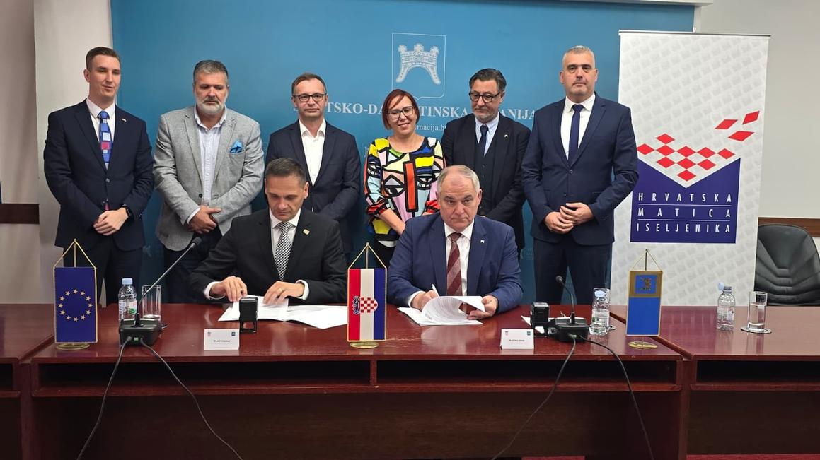Dogovorena suradnja Županije i Hrvatske matice iseljenika