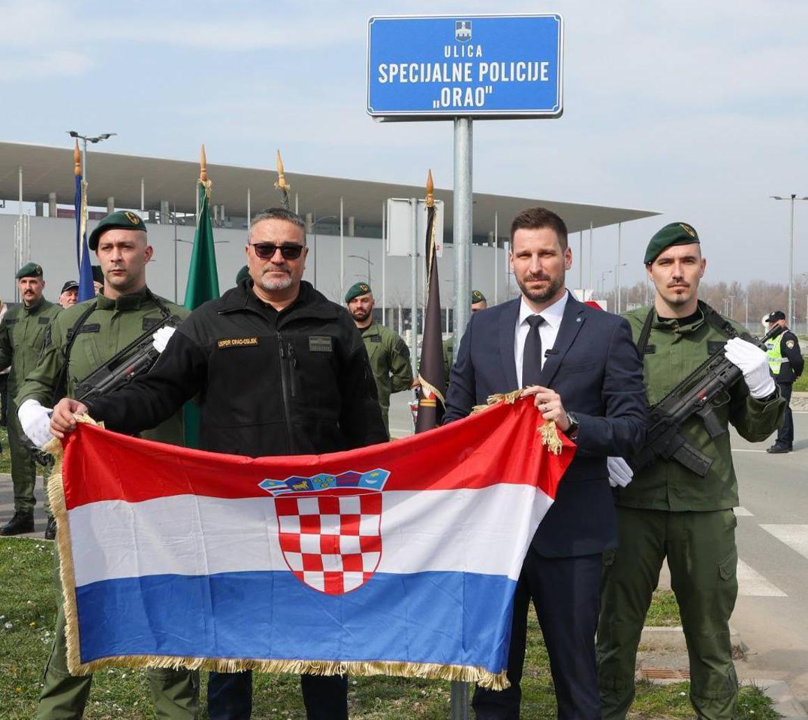 "Orlovi" na 35. obljetnicu osnutka postrojbe dobili svoju ulicu