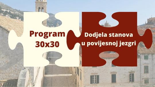 Osmišljen je i program 30x30, subvencioniranja trideset mladih obitelji iznosom od 30.000 eura za prvu nekretninu