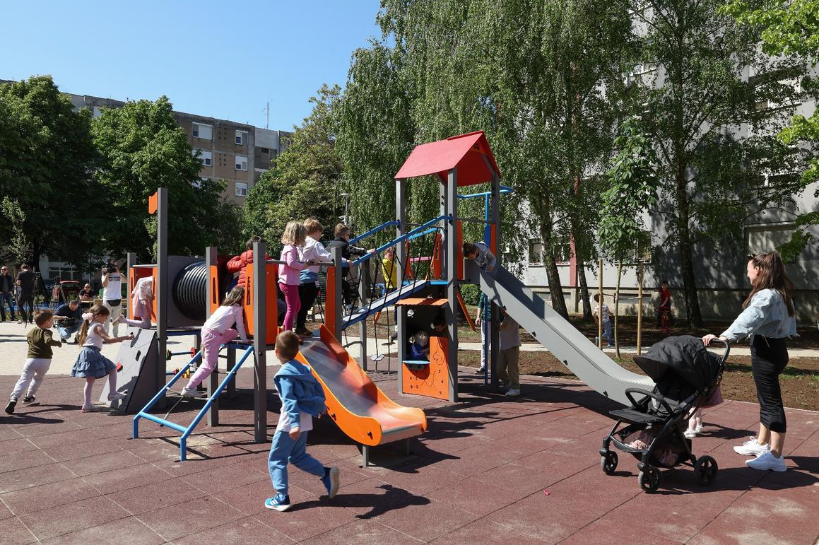 Obnovljeno još jedno dječje igralište, projekt vrijedan 136.000 eura