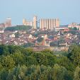 Pogled iz naselja Novoseljani na Bjelovar