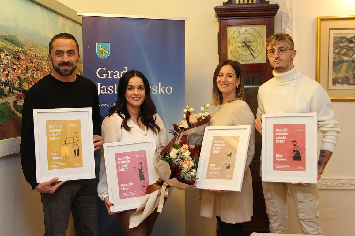 Izabrani pobjednici natječaja "Najbolji u Jaski" koje su odabrali građani