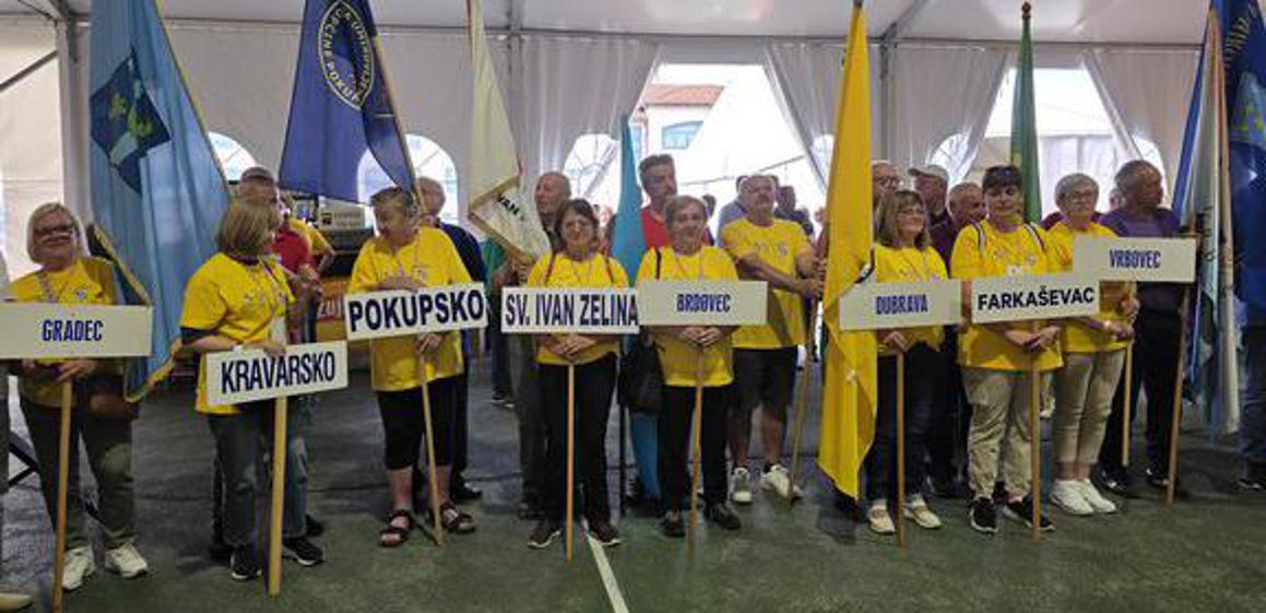 Na sportskim susretima umirovljenika u Zaprešiću rekordnih 1150 sudionika