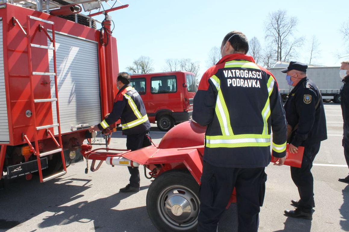 Vatrogasna zajednica Koprivnice bogatija za vozilo cisternu