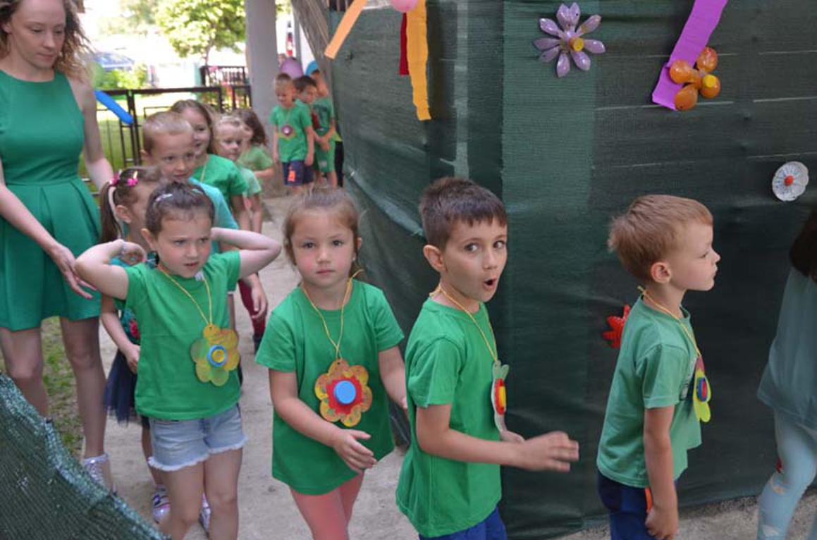 Vrtićanci DV Koraci proslavili vijorenje svoje zelene zastave
