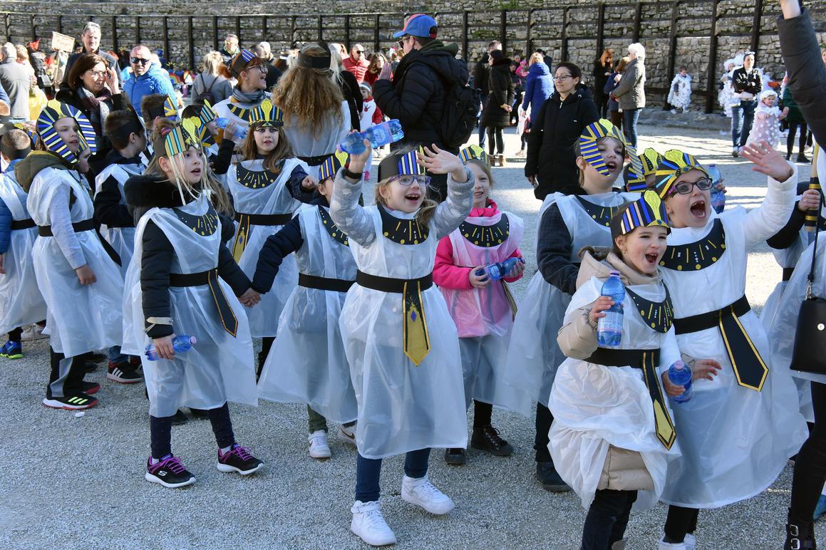 Održan tradicionalni dječji karneval u Puli