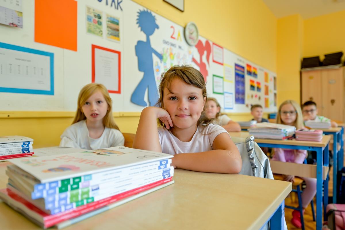 PRVI PUT U ŠKOLSKOJ KLUPI OŠ Vidovec sad ima tri prva razreda, dva u matičnoj školi u Vidovcu i jedan u PŠ Nedeljanec