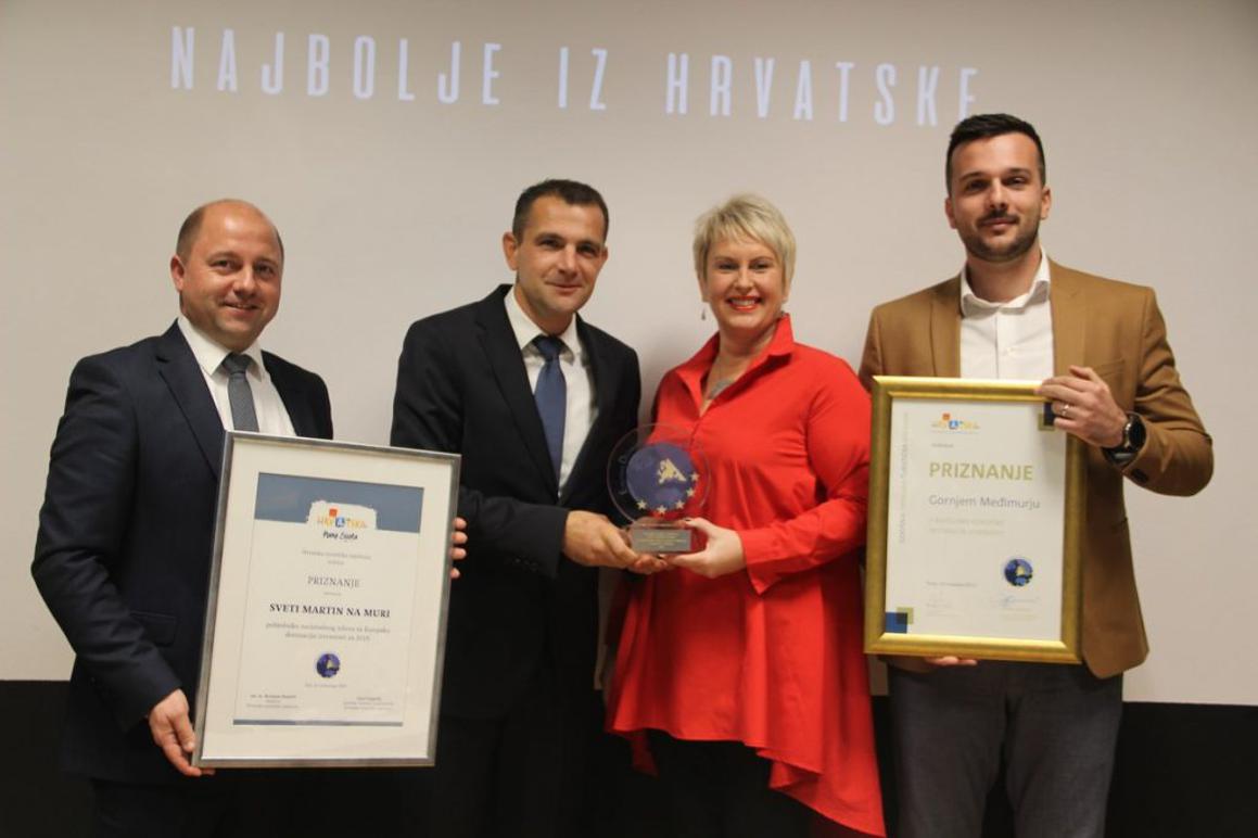 Jedina županija s tri nagrade za Europsku destinaciju izvrsnosti