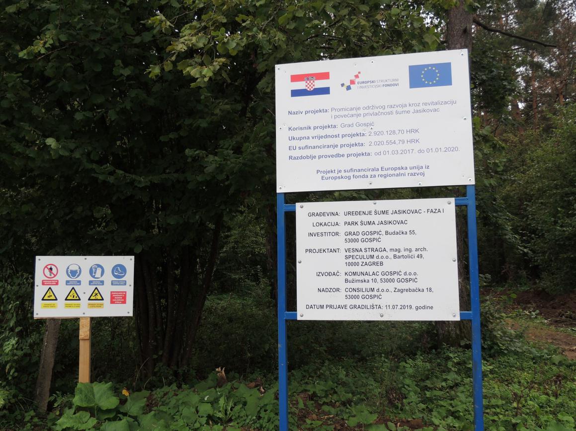 Intenzivirani radovi u šumi Jasikovac u Gospiću