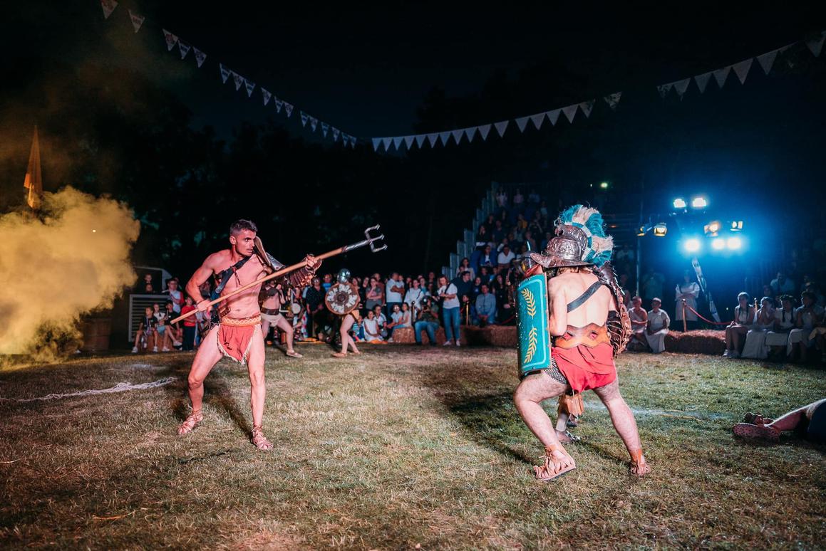 Rimljani, Rimljanke, legionari i gladijatori pokazali čari antike